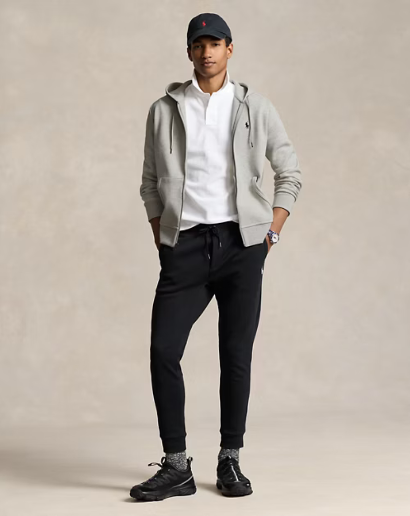 Double-Knit Full-Zip Hoodie